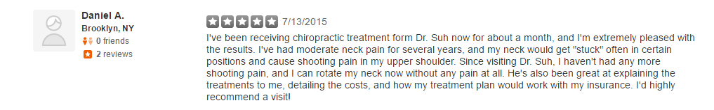 neck pain, shooting pain, gonstead chiropractic
